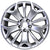 New 19" 2013-2015 Ford Taurus Light Hyper Silver Replacement Alloy Wheel