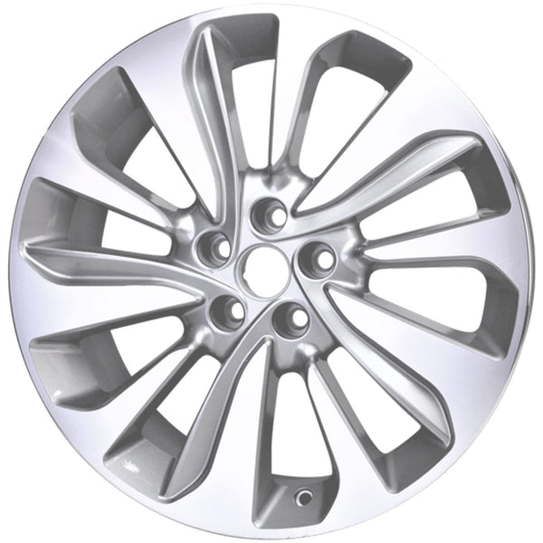 18" 2017-2022 Buick Encore Light Grey Machined Replacement Alloy Wheel 