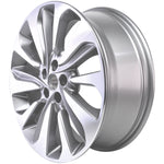 18" 2017-2022 Buick Encore Light Grey Machined Replacement Alloy Wheel 