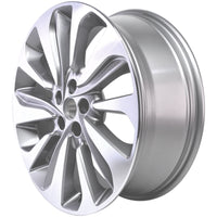 18" 2017-2022 Buick Encore Light Grey Machined Replacement Alloy Wheel 