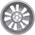 18" 2017-2022 Buick Encore Light Grey Machined Replacement Alloy Wheel 