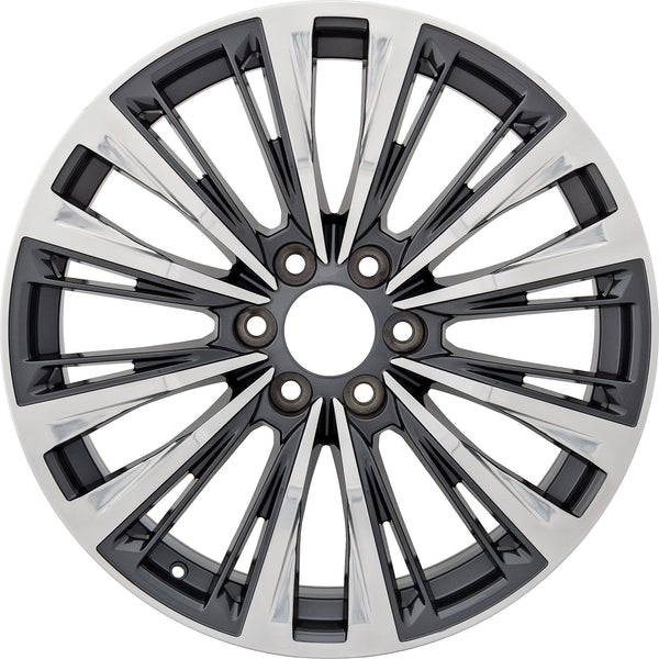Set of 4 New 22" 2023-2024 Cadillac Escalade V Replacement Alloy Wheels - Factory Wheel Replacement