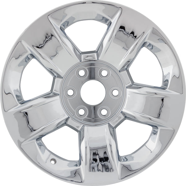 New 20" 2014-2018 Chevrolet Silverado 1500 Chrome Replacement Alloy Wheel