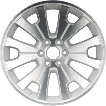 New 22" 2019 Chevrolet Silverado 1500 LD Machined and Silver Replacement Alloy Wheel - 5663