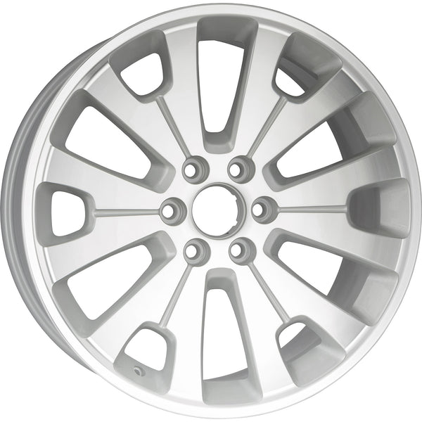 New 22" 2015-2020 Chevrolet Suburban Machined and Silver Replacement Alloy Wheel