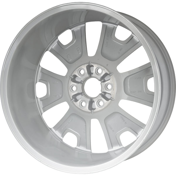 New 22" 2019 Chevrolet Silverado 1500 LD Machined and Silver Replacement Alloy Wheel