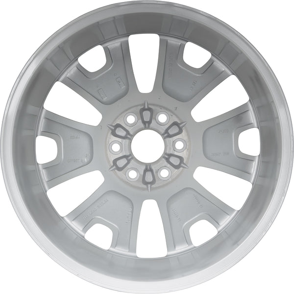 New 22" 2015-2020 Chevrolet Suburban Machined and Silver Replacement Alloy Wheel