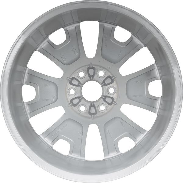 New 22" 2019 GMC Sierra 1500 LD Machined and Silver Replacement Alloy Wheel