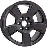 New 20" 2019 GMC Sierra 1500 Limited Gloss Black Replacement Wheel - 5754 - Factory Wheel Replacement