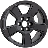 New 20" 2019 GMC Sierra 1500 Limited Gloss Black Replacement Wheel - 5754 - Factory Wheel Replacement