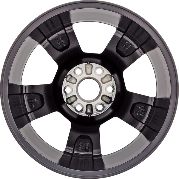New 20" 2019 GMC Sierra 1500 Limited Gloss Black Replacement Wheel - 5754 - Factory Wheel Replacement