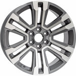New 22" 2017-2020 GMC Yukon Machine Grey Replacement Alloy Wheel