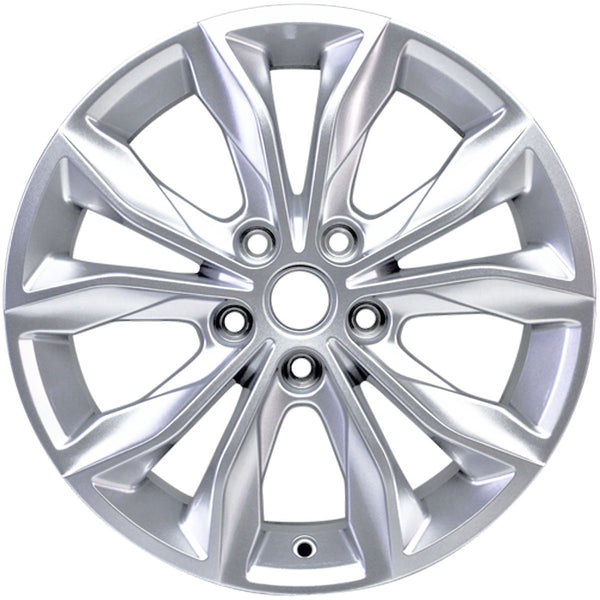 New 17" 2019-2022 Chevrolet Malibu Silver Replacement Alloy Wheel - 5894