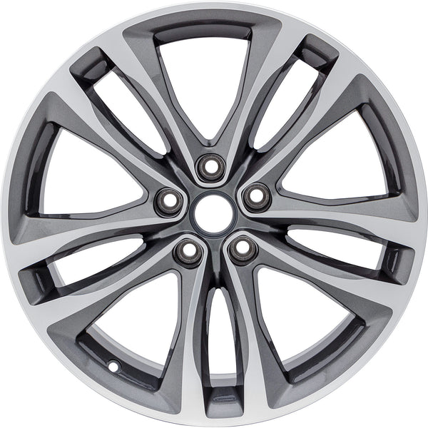 New 19" 2019-2024 Chevrolet Malibu Replacement Alloy Wheel - 5895 - Factory Wheel Replacement