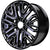 New 22" 2019-2023 Chevrolet Silverado 1500 Black Machined Replacement Alloy Wheel - 5906 - Factory Wheel Replacement