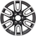 New 20" 2020-2024 GMC Sierra 1500 Machined and Black Replacement Alloy Wheel - 5914