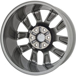 Set of 4 New 20" 2019-2021 Chevrolet Silverado 1500 Machined and Light Grey Replacement Alloy Wheels - Factory Wheel Replacement