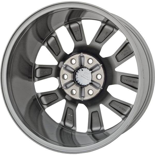 Set of 4 New 20" 2019-2021 Chevrolet Silverado 1500 Machined and Light Grey Replacement Alloy Wheels - Factory Wheel Replacement