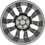 Set of 4 New 20" 2019-2021 Chevrolet Silverado 1500 Machined and Light Grey Replacement Alloy Wheels - Factory Wheel Replacement