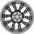 Set of 4 New 20" 2019-2021 Chevrolet Silverado 1500 Machined and Light Grey Replacement Alloy Wheels - Factory Wheel Replacement