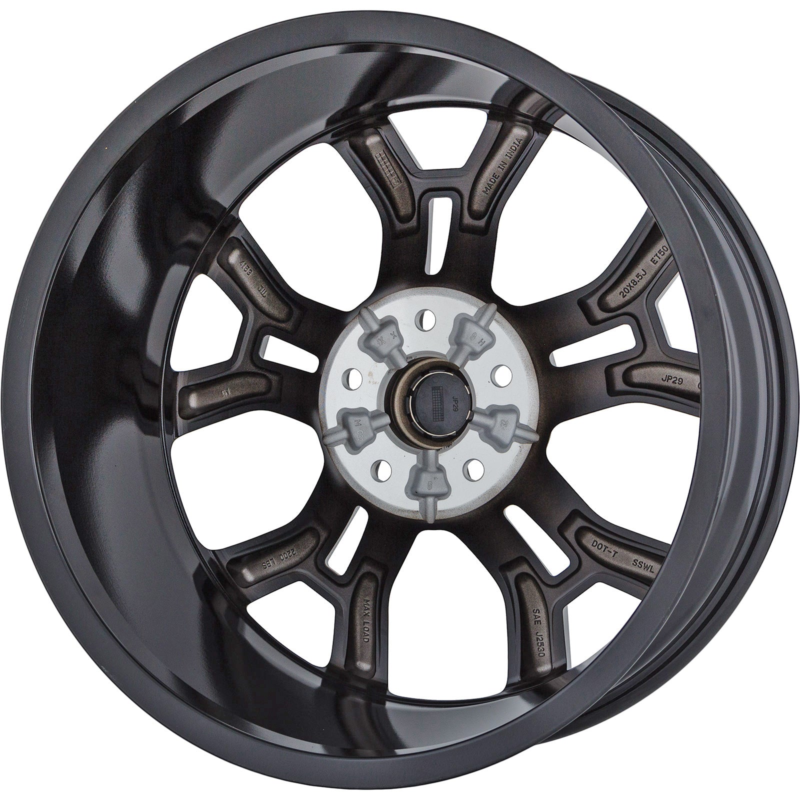 Black Rhino Jeep Grand Cherokee Overland Matte Black Wheel; 18x8 Black Rhino Jeep Grand Cherokee Overland Matte Black Wheel; 18x8