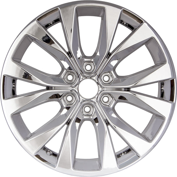 New 20" 2015-2017 Ford F-150 PVD Chrome Replacement Alloy Wheel