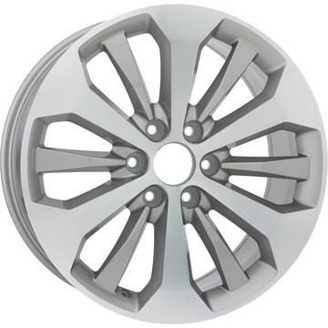 New 20" 2015-2020 Ford F-150 Machined and Silver Replacement Alloy Wheel - 10006