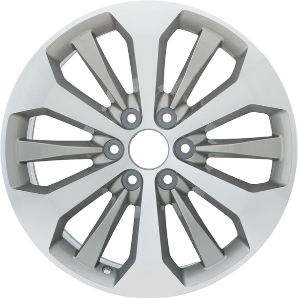 Set of 4 New 20" 2015-2020 Ford F-150 Machined and Silver Replacement Alloy Wheels