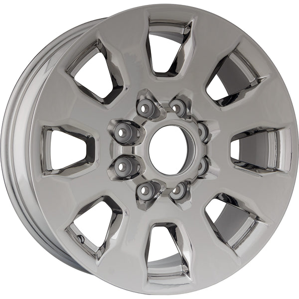 New Set of 4 20" 2017-2019 Ford F-350 SRW Chrome Replacement Alloy Wheels - Factory Wheel Replacement