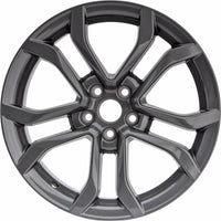 New 18" 2017-2020 Ford Fusion Replacement Charcoal Alloy Wheel