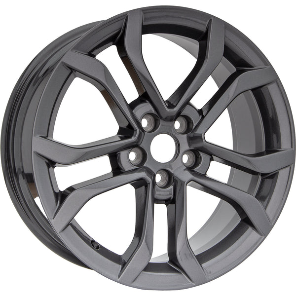 New 18" 2017-2020 Ford Fusion Replacement Charcoal Alloy Wheel