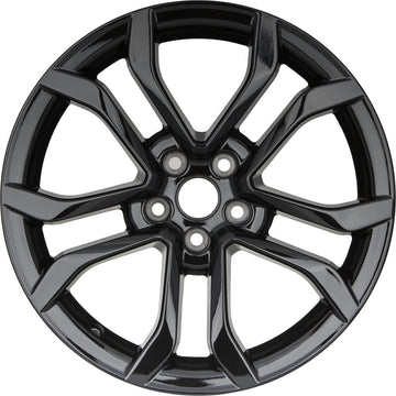 New 18" 2019-2020 Ford Fusion Replacement Gloss Black Alloy Wheel - 10120