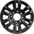 New 20" 2021-2023 GMC Sierra 2500 Replacement Black Alloy Wheel - 14026