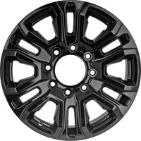 New 20" 2021-2023 GMC Sierra 2500 Replacement Black Alloy Wheel