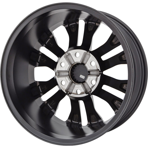 New 18" 2022-2024 Chevrolet Silverado 1500 Gloss Black Replacement Alloy Wheel - Factory Wheel Replacement