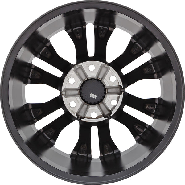 New 18" 2022-2024 Chevrolet Silverado 1500 Gloss Black Replacement Alloy Wheel - Factory Wheel Replacement