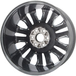 New 22" 2023-2025 GMC Sierra Machined, Grey and Chrome Replacement Alloy Wheel - 14133
