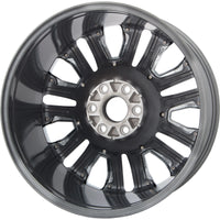 New 22" 2023-2025 GMC Sierra Machined, Grey and Chrome Replacement Alloy Wheel - 14133