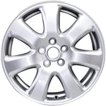 17" 2004-2008 Jaguar X Type Silver Replacement Alloy Wheel