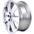17" 2004-2008 Jaguar X Type Silver Replacement Alloy Wheel