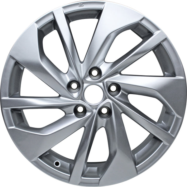 New 18" 2014-2016 Nissan Rogue Silver Replacement Alloy Wheel - 62619