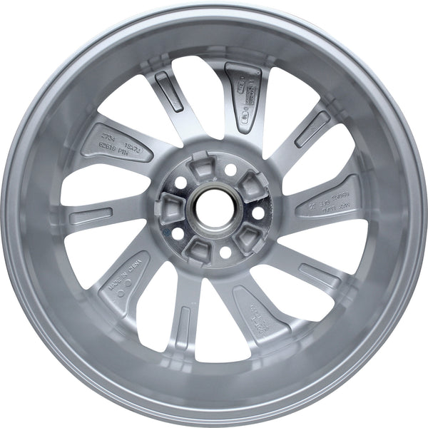 New 18" 2014-2016 Nissan Rogue Silver Replacement Alloy Wheel - 62619