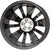 New 19" 2019-2022 Nissan Altima Black Machined Replacement Alloy Wheel