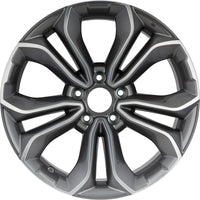 18" 2020-2022 Honda CR-V Machined and Charcoal Replacement Alloy Wheel