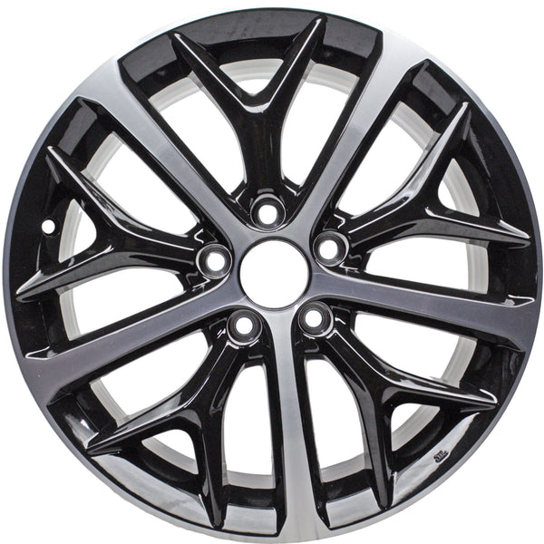 New 18" 2020-2021 Honda Civic Machined and Black Replacement Alloy Wheel