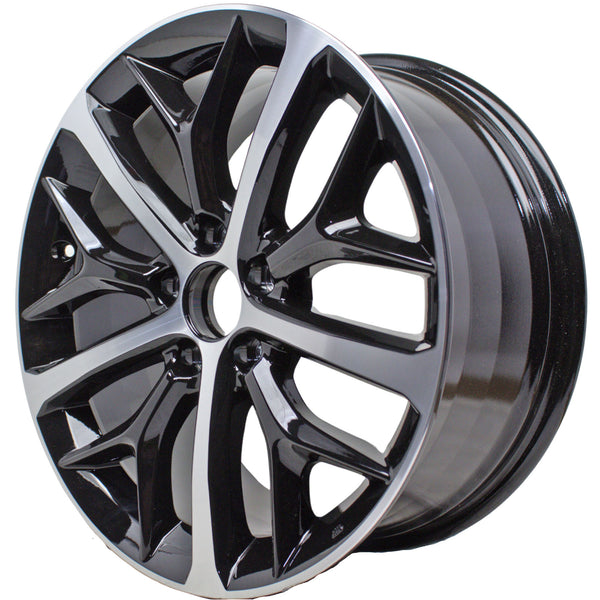 New 18" 2020-2021 Honda Civic Machined and Black Replacement Alloy Wheel