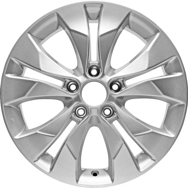 Brand New OEM 17" 2012-2014 Honda CR-V Silver Alloy Wheel - 64040 - Factory Wheel Replacement