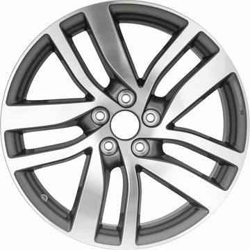 New 20" 2016-2018 Honda Pilot Machine Charcoal Replacement Alloy Wheel - 64090