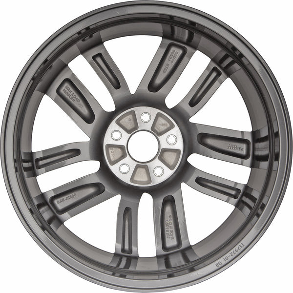 New 20" 2016-2018 Honda Pilot Machine Charcoal Replacement Alloy Wheel - 64090