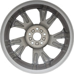 New 18" 2017-2021 Honda Civic Smoke Clearcoat Black Machine Replacement Alloy Wheel